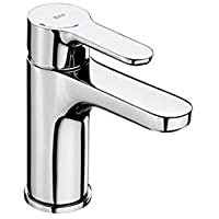 Roca A5A6A09C00 Cold Start Coleccion L20 - Mezclador Monomando Lavabo- Cuerpo Liso- Cromo- Maneta XL